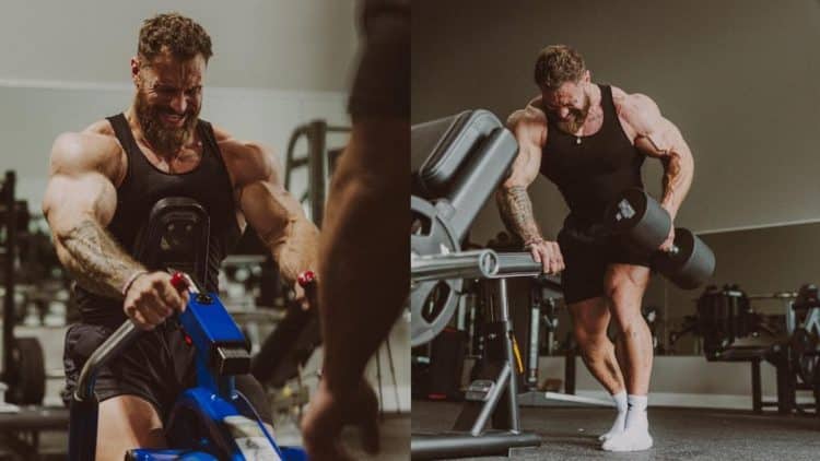 Chris Bumstead záda